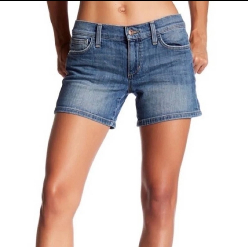JOES jean midrise midi shorts size 27 true